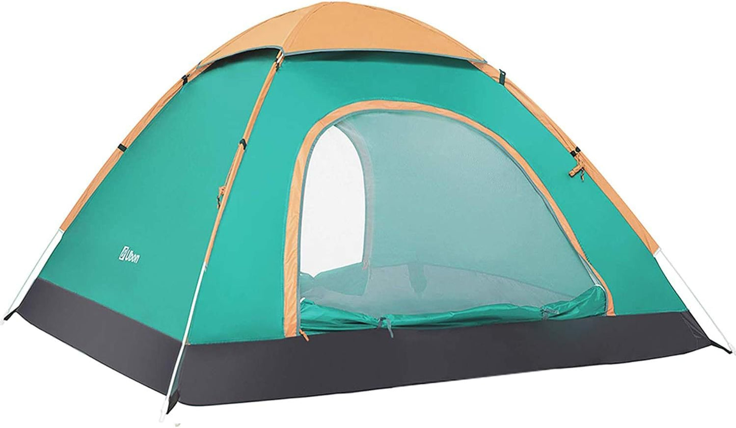 Ubon 2/3 Person Lightweight Instant Pop up Indoor Outdoor Backyard Tent for Camping Backpacking