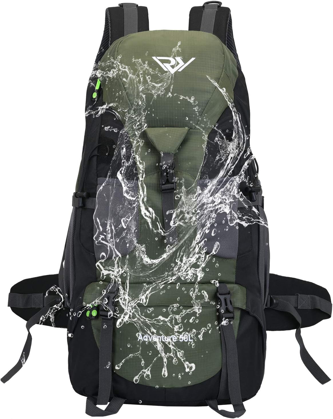 Hiking Backpack, 50L Camping Lightweight Bag for Outdoor