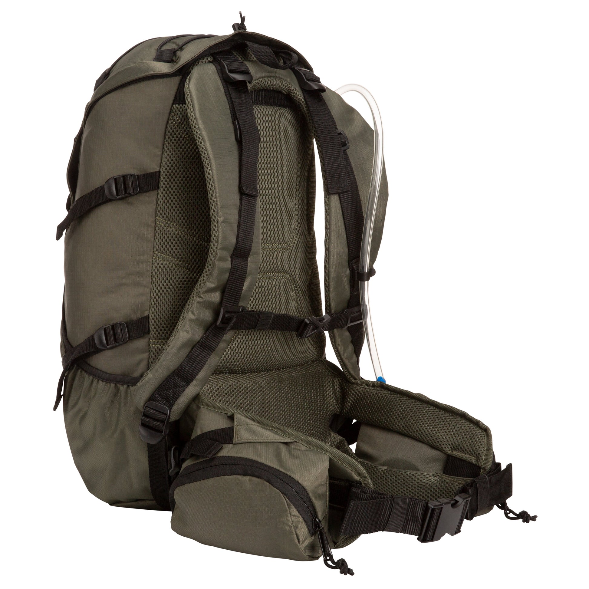Outdoor Products Big Sur 28 L Hydration Backpack, with 1 3-Liter Reservoir, Internal Frame, Green