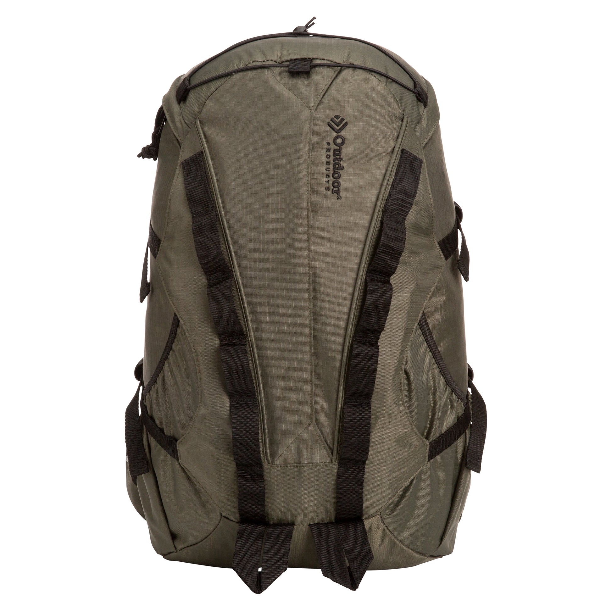 Outdoor Products Big Sur 28 L Hydration Backpack, with 1 3-Liter Reservoir, Internal Frame, Green