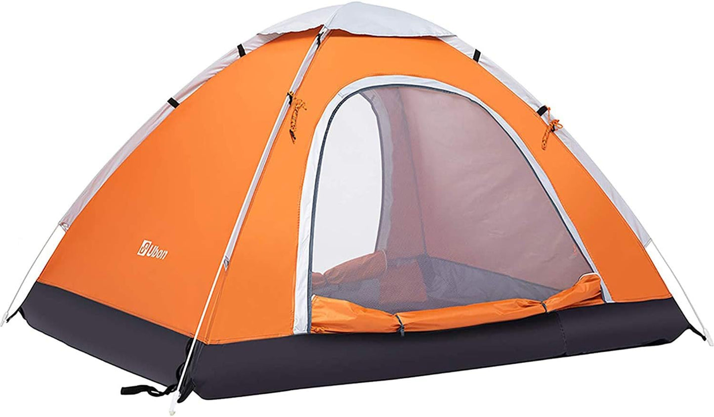 Ubon 2/3 Person Lightweight Instant Pop up Indoor Outdoor Backyard Tent for Camping Backpacking