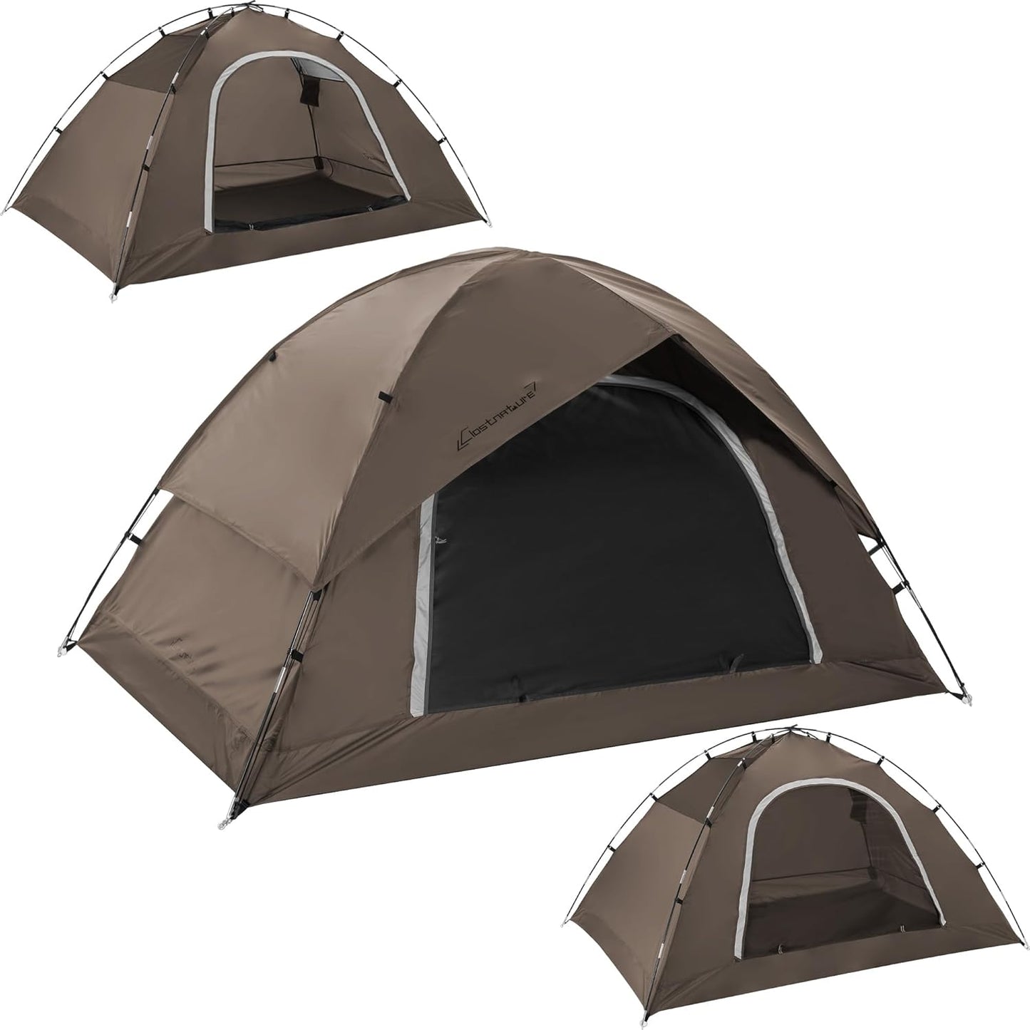 Vela Camping Tent for 2 Person, 4 Person, 6 Person - Waterproof Two Person Tents for Camping, Small Easy up Tent for Family, Outdoor, Kids, Scouts in All Weather and All Season by Clostnature
